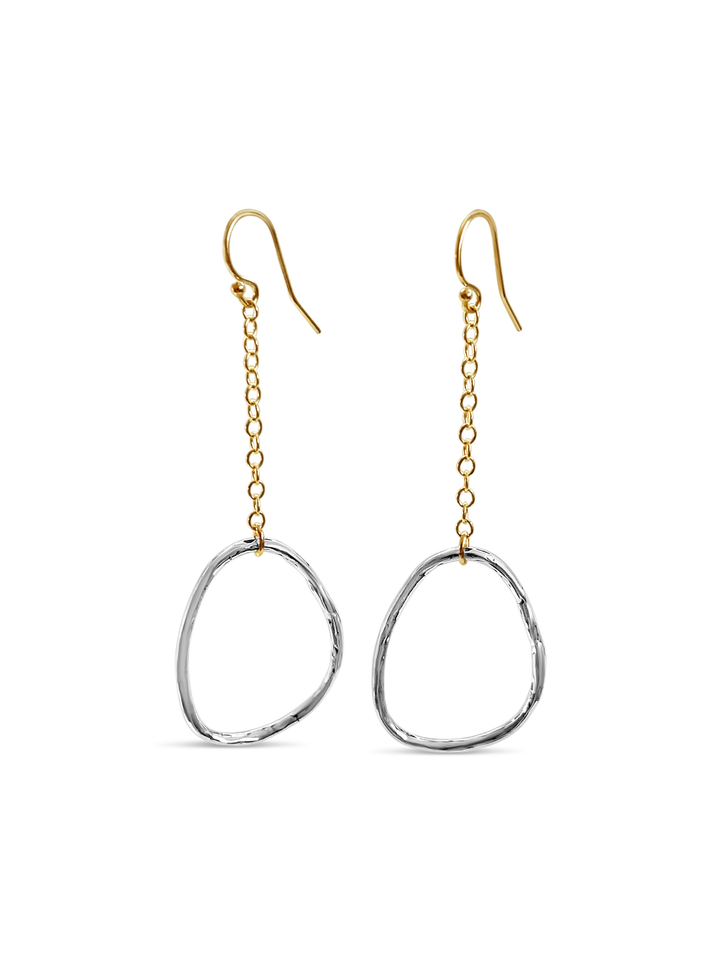 Organic Sterling Hoops