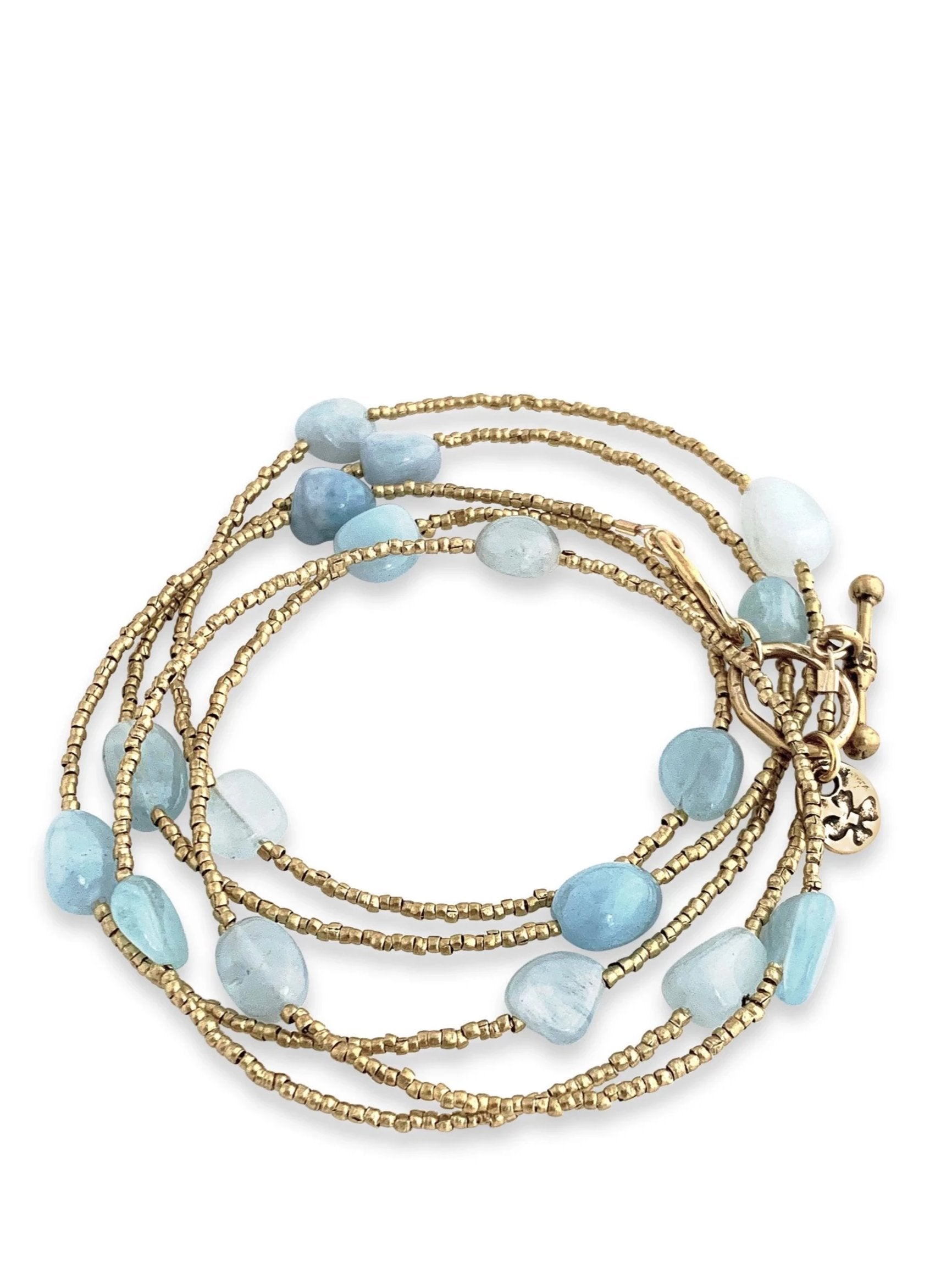 Aquamarine Clarity Bracelet & Necklace