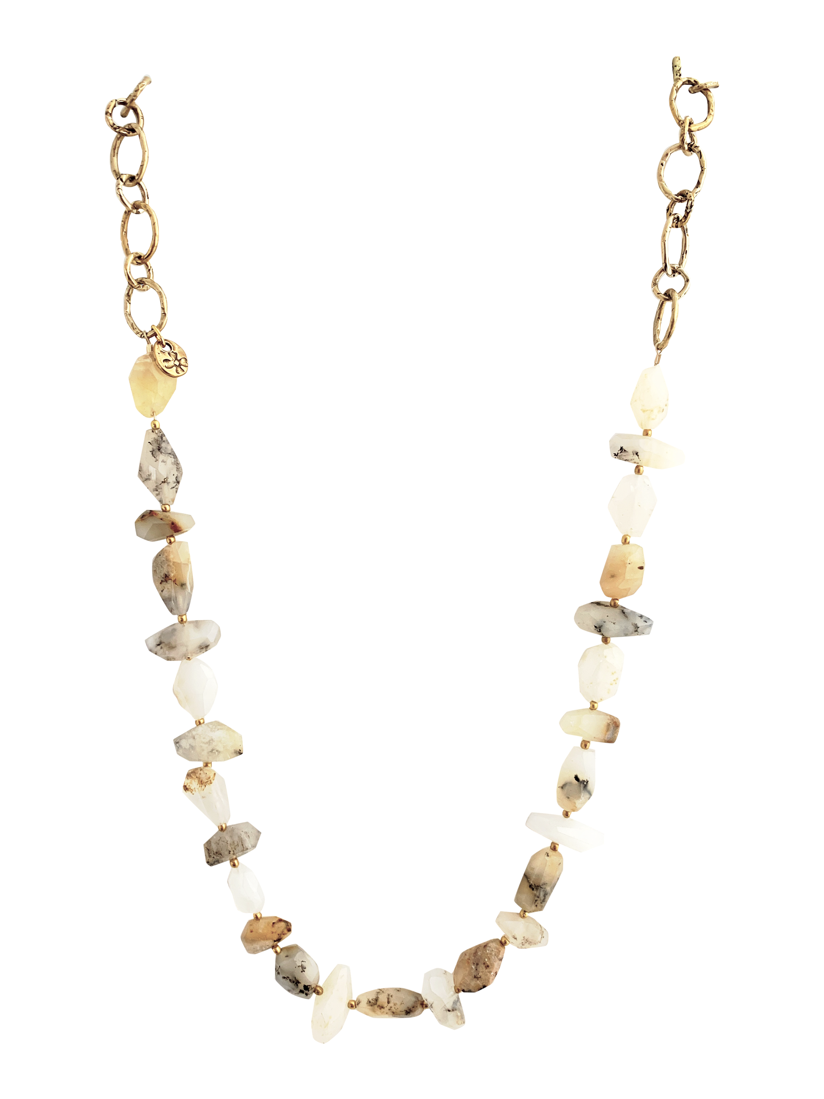 Dendrite Opal Statement Necklace