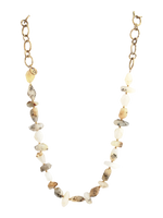 Dendrite Opal Statement Necklace