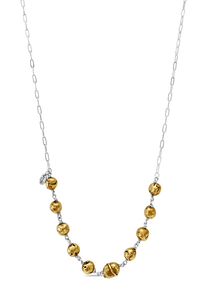 Wash-a-Shore Bronze Pebble Necklace