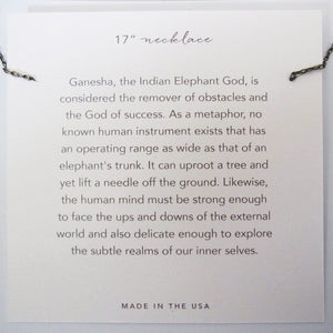 Ganesha Success Relic Necklace